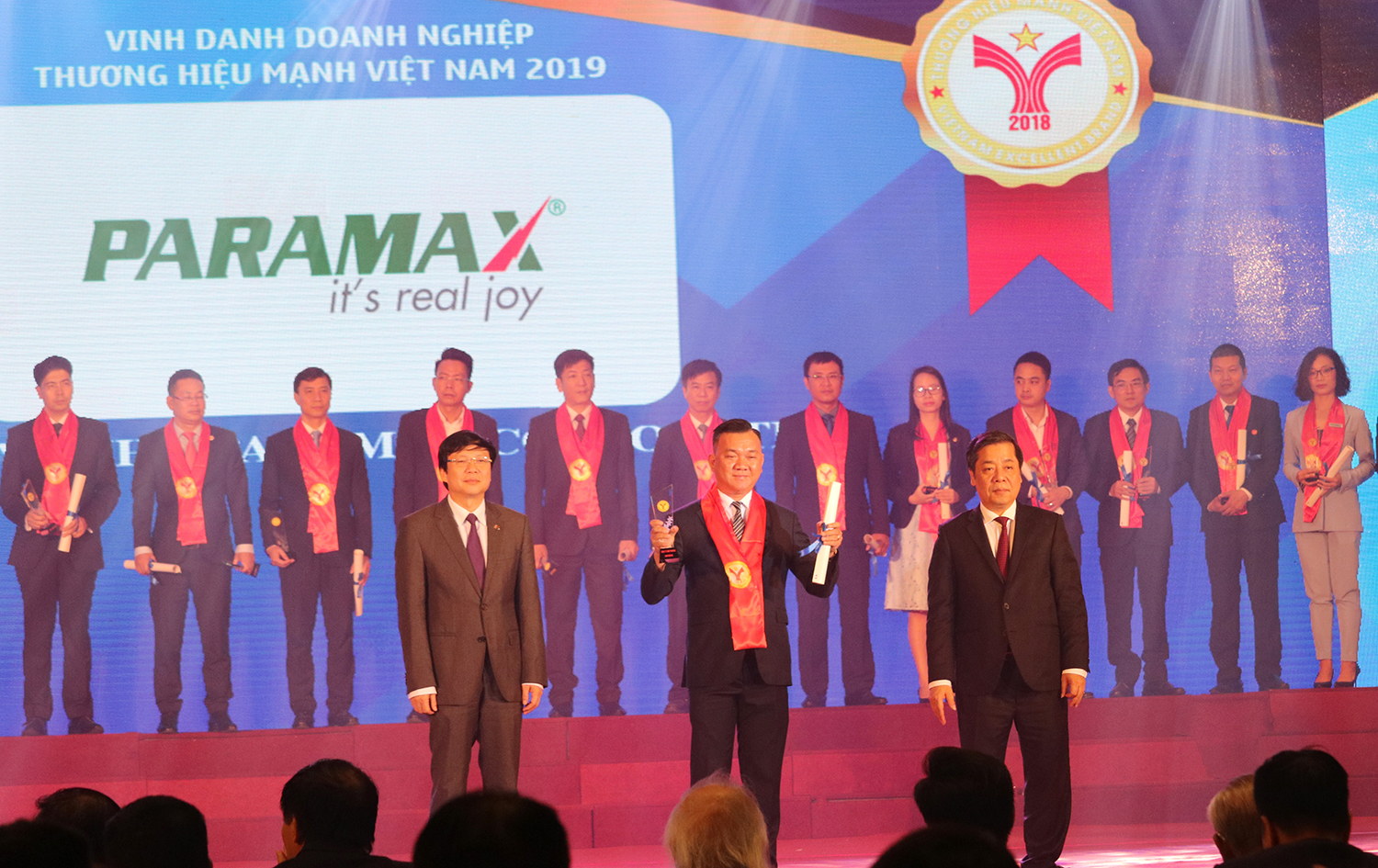 PARAMAX nhận giải thưởng Thương hiệu mạnh Việt Nam