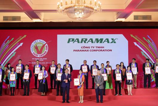 Nhiều năm đạt chứng nhận HVNCLC, PARAMAX khẳng định giá trị thương hiệu âm thanh Việt