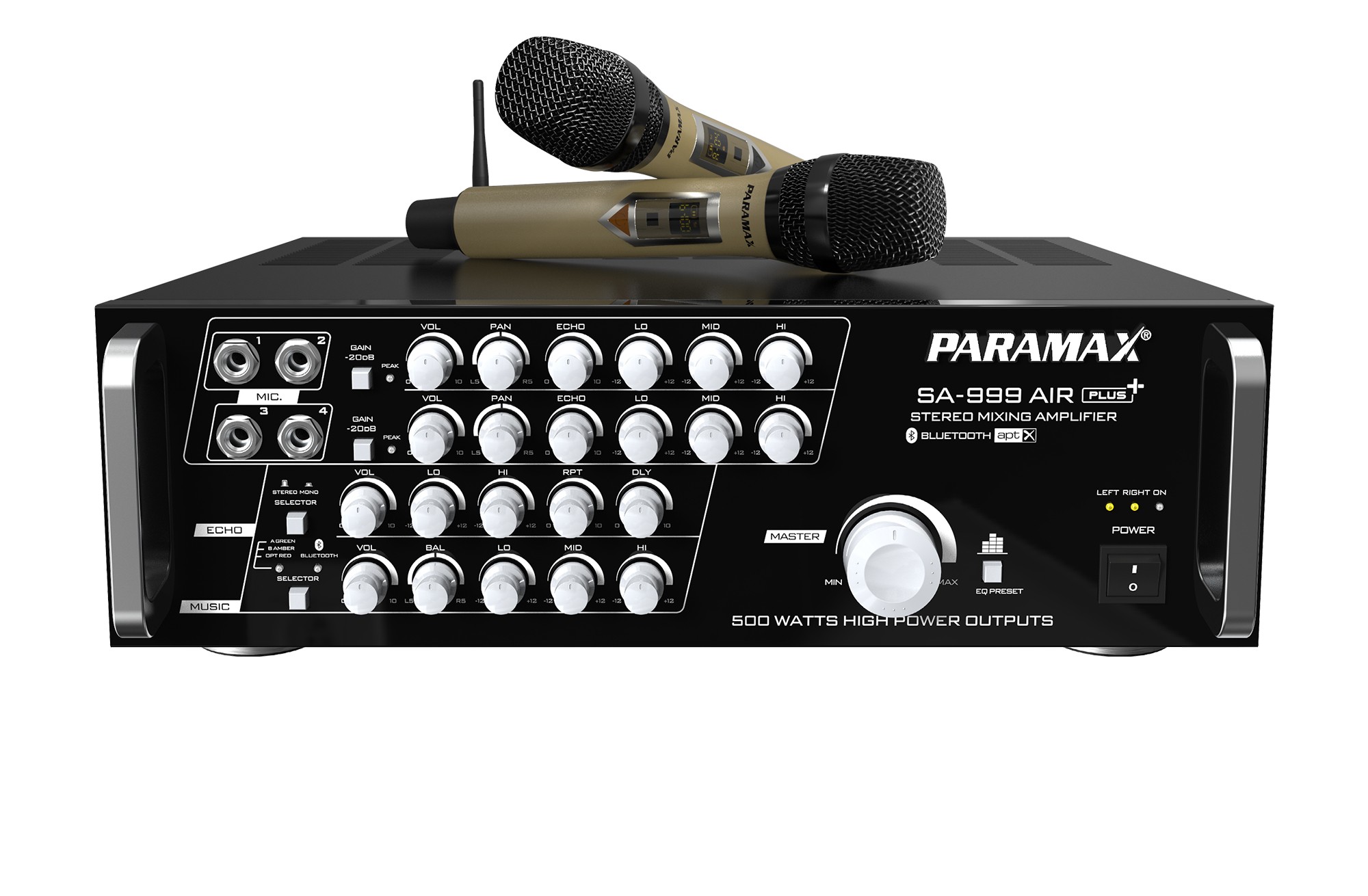 Amply karaoke chính hãng PARAMAX SA-999 AIR Plus